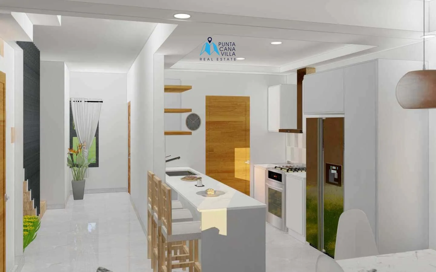 Residencias Pedro Mir 2: casa duplex de tres habitaciones en venta en Bávaro