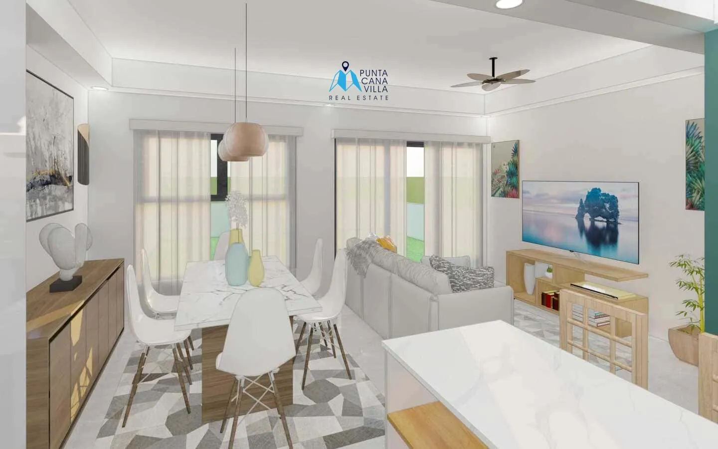 Residencias Pedro Mir 2: casa duplex de tres habitaciones en venta en Bávaro