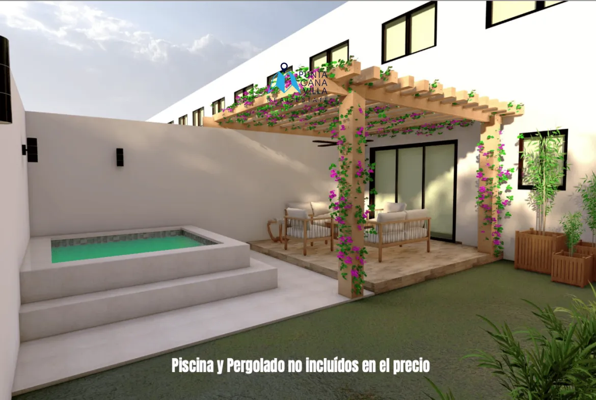 Pedro Mir Residences Three Bedroom Townhouse For Sale In Bavaro ()