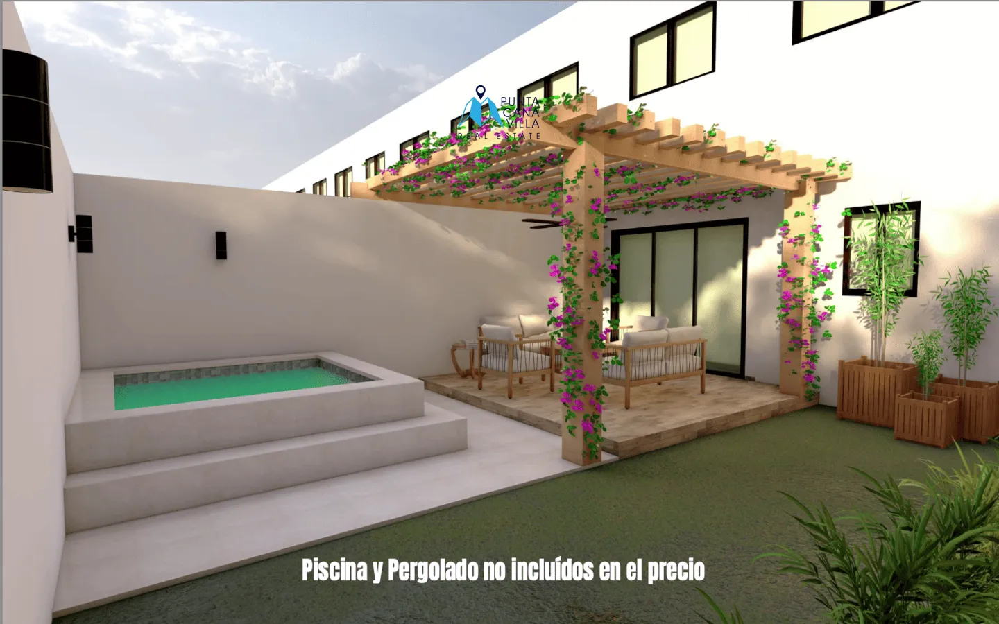 Residencias Pedro Mir 2: casa duplex de tres habitaciones en venta en Bávaro