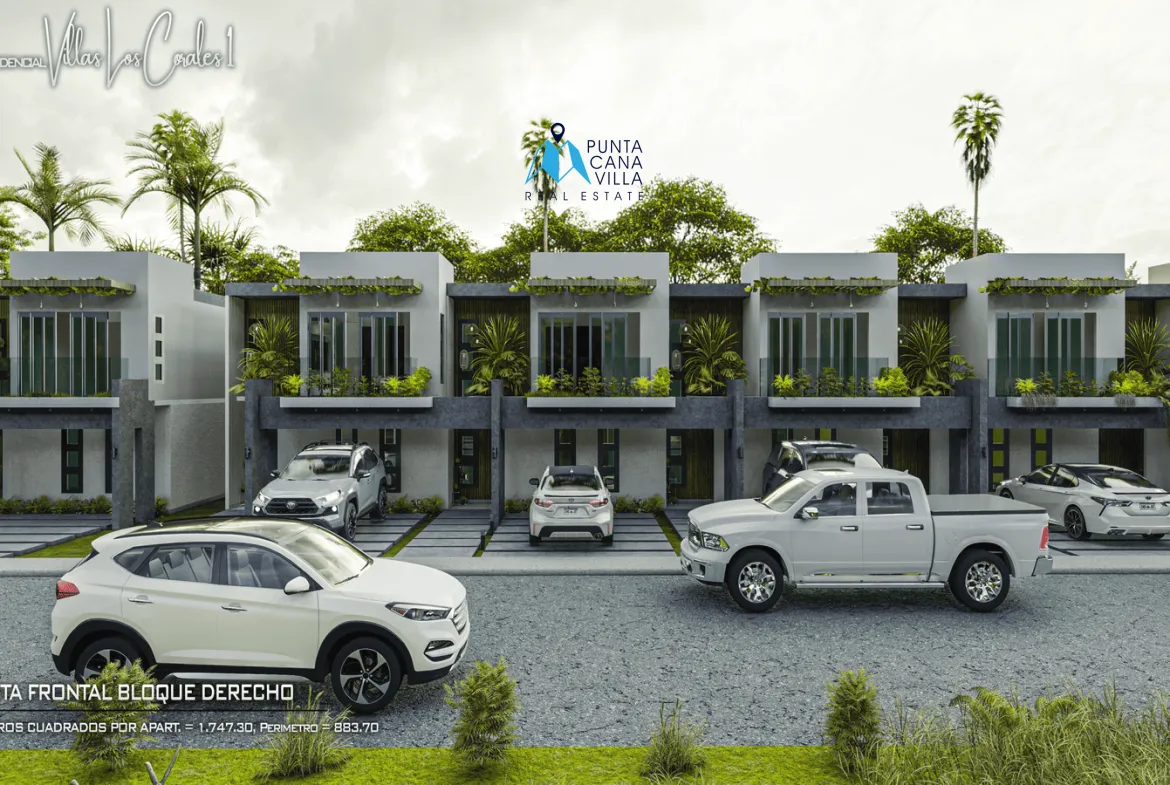 Los Corales Three Bedroom Townhouse For Sale In Bavaro ()