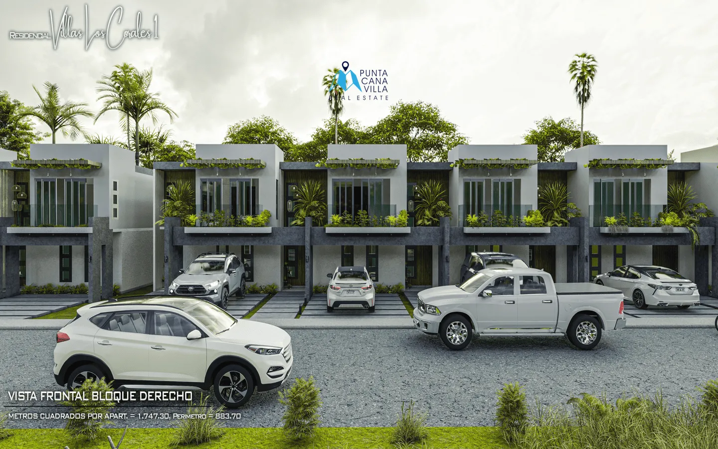 Los Corales 2: Casa duplex de tres dormitorios en venta en Bavaro