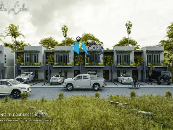 Los Corales Three Bedroom Townhouse For Sale In Bavaro ()