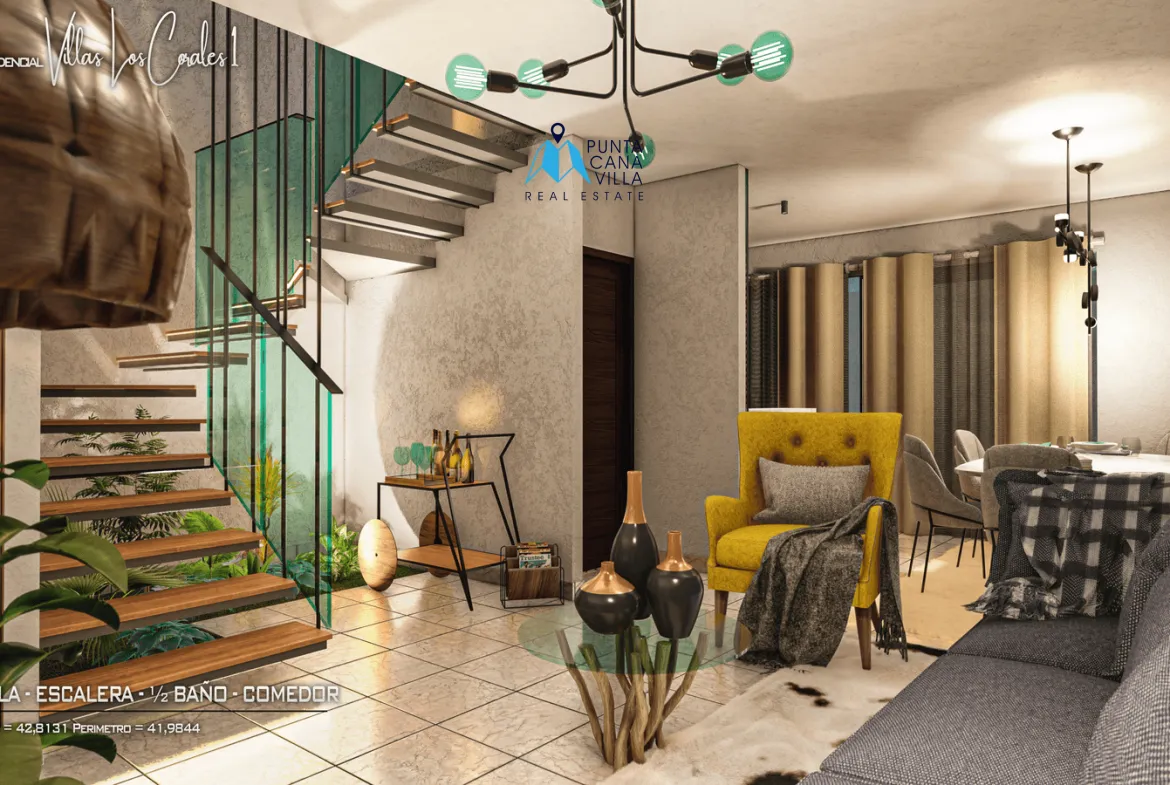 Los Corales Three Bedroom Townhouse For Sale In Bavaro ()