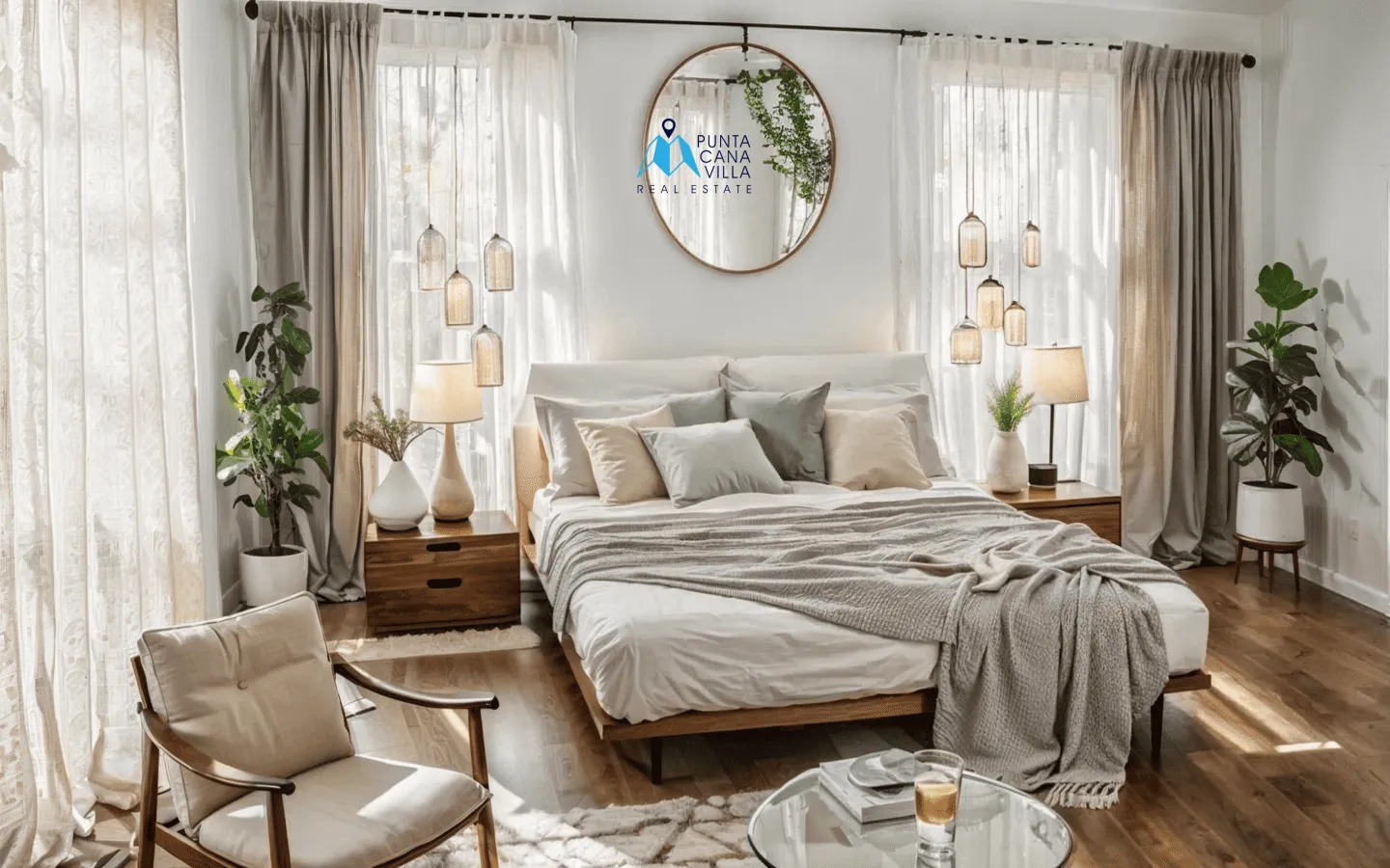 Ana Maria Residences : Maison de ville de quatre chambres à vendre à Punta Cana avec chambre de bonne