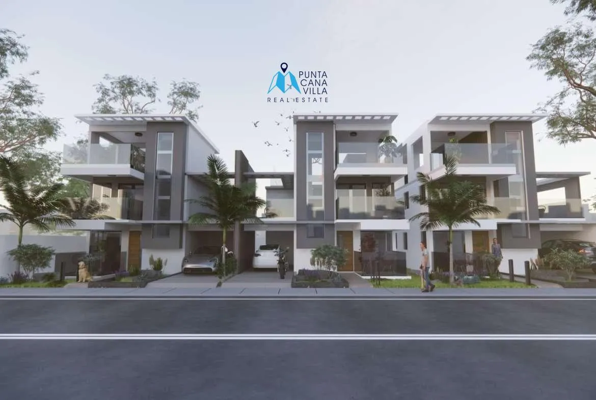 Ana Maria Residences Four Bedroom Villa For Sale In Bavaro With Service Room ()