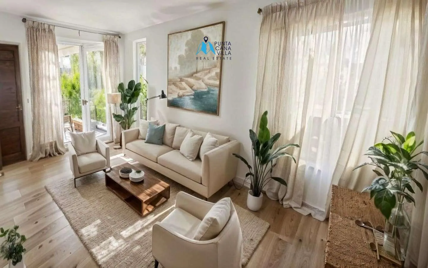 Ana Maria Residences : Maison de ville de quatre chambres à vendre à Punta Cana avec chambre de bonne