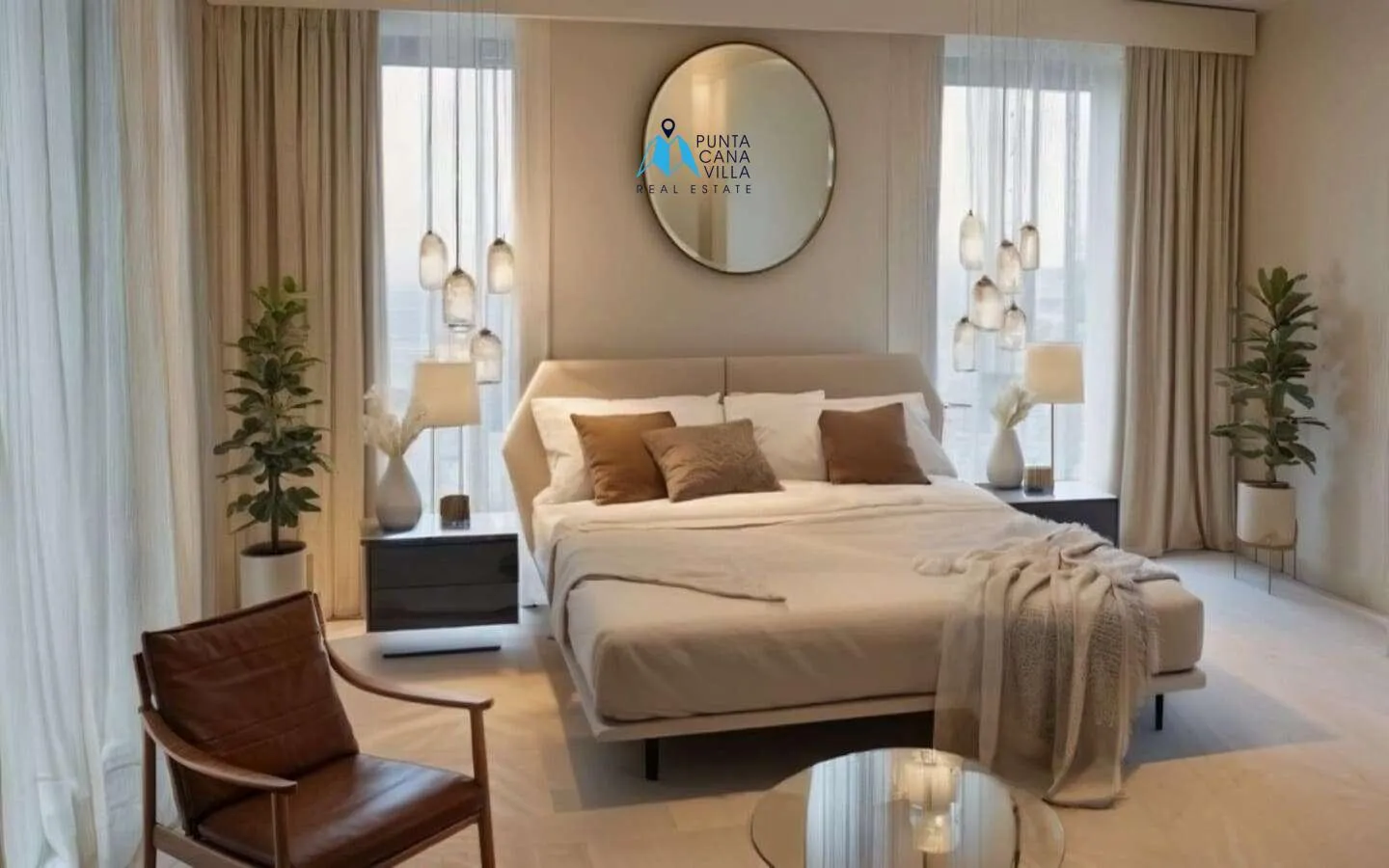 Ana Maria Residences : Maison de ville de quatre chambres à vendre à Punta Cana avec chambre de bonne
