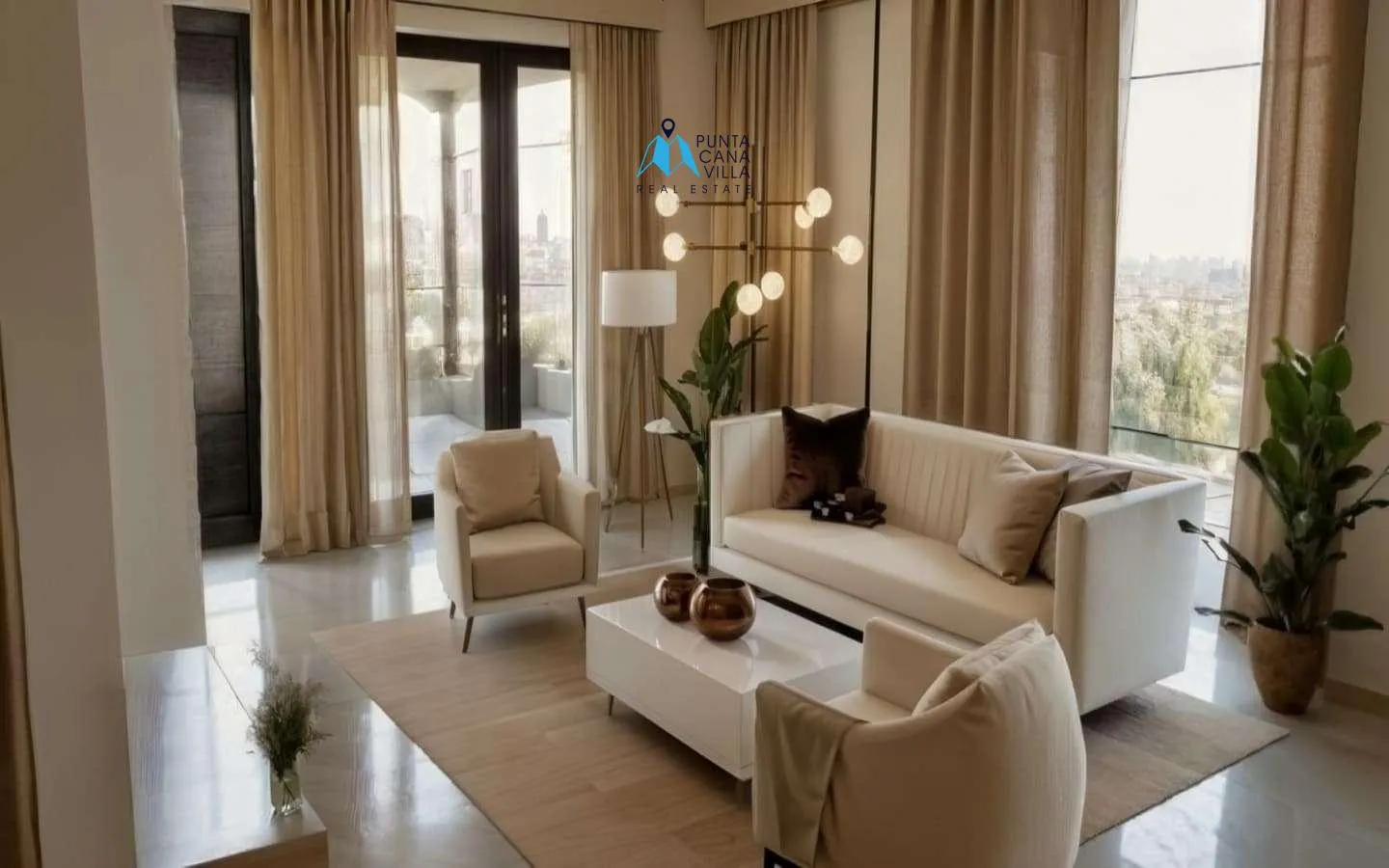 Ana Maria Residences : Maison de ville de quatre chambres à vendre à Punta Cana avec chambre de bonne