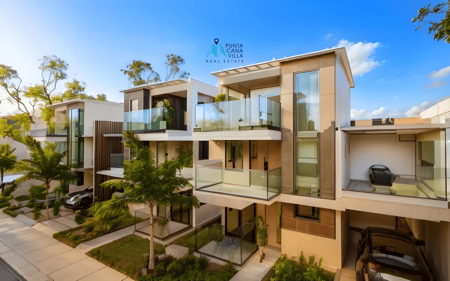 Ana Maria Residences : Maison de ville de quatre chambres à vendre à Punta Cana avec chambre de bonne