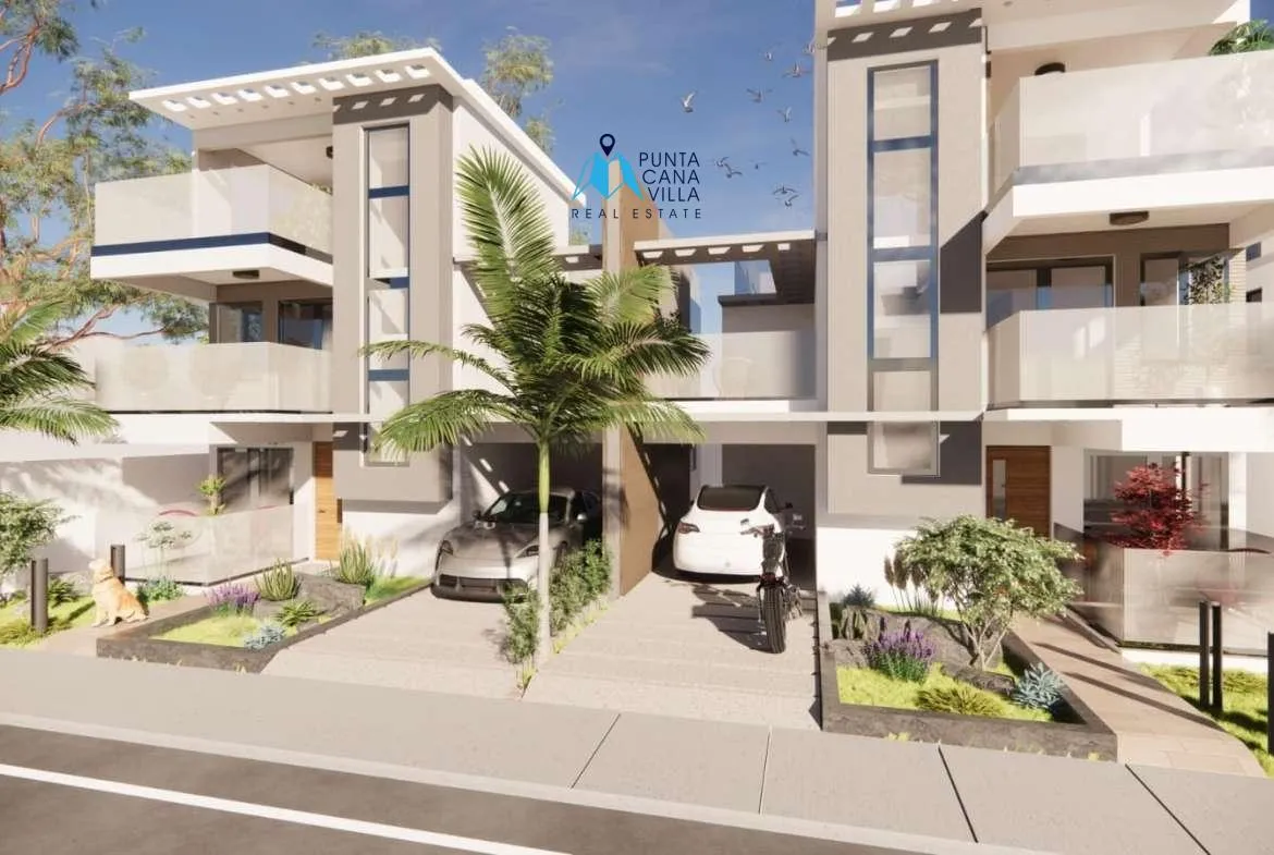 Ana Maria Residences Four Bedroom Villa For Sale In Bavaro With Service Room ()