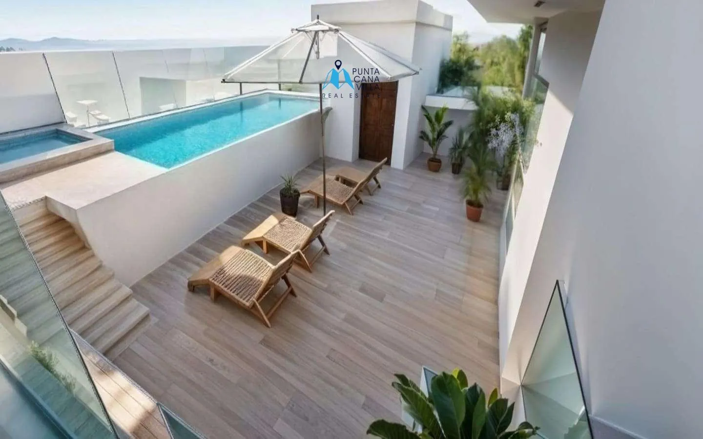 Ana Maria Residences : Maison de ville de quatre chambres à vendre à Punta Cana avec chambre de bonne