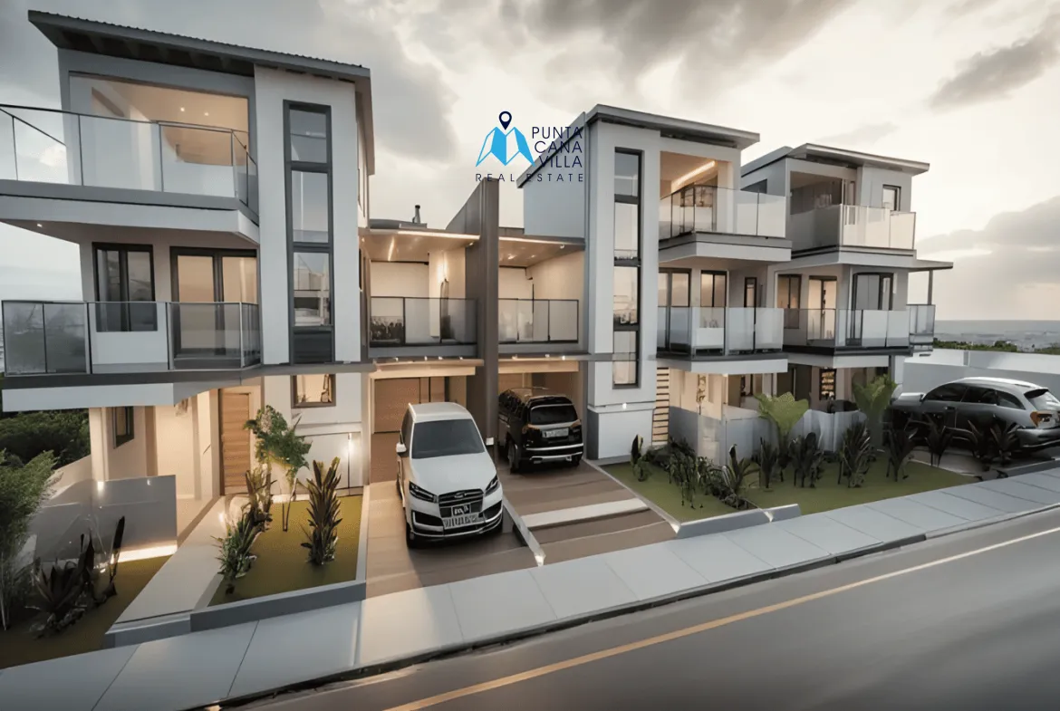 Ana Maria Residences Four Bedroom Villa For Sale In Bavaro With Service Room ()