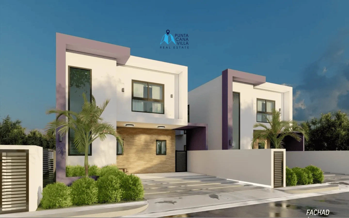 Villas DeRosa : Maison indépendante de trois chambres à vendre à Bavaro, Punta Cana