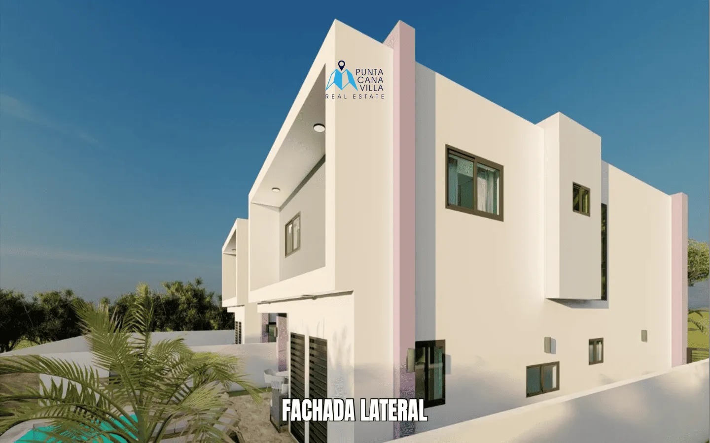 Villas DeRosa : Maison indépendante de trois chambres à vendre à Bavaro, Punta Cana