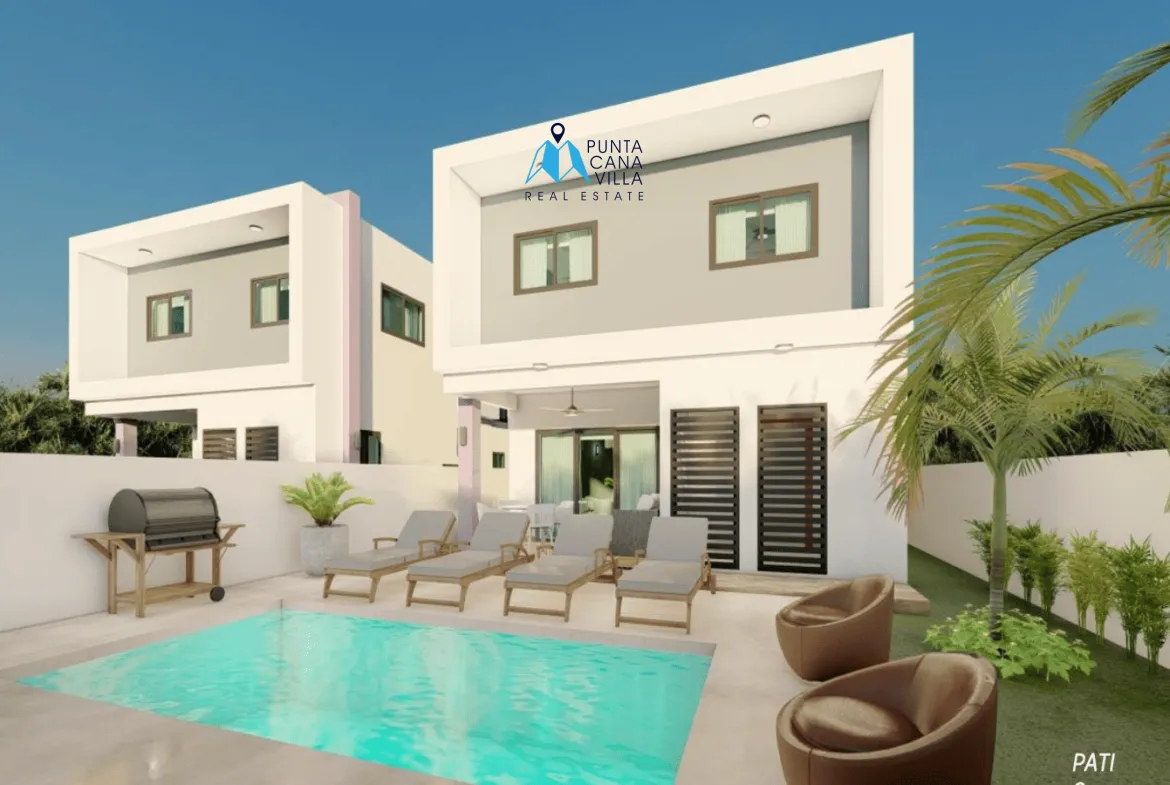 Villas DeRosa Three Bedroom Independent Villa For Sale In Bavaro ()