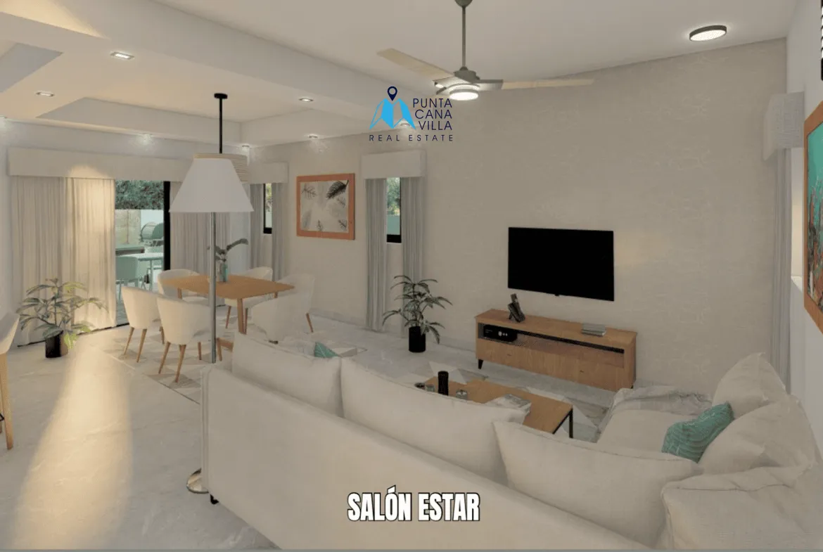 Villas DeRosa Three Bedroom Independent Villa For Sale In Bavaro ()