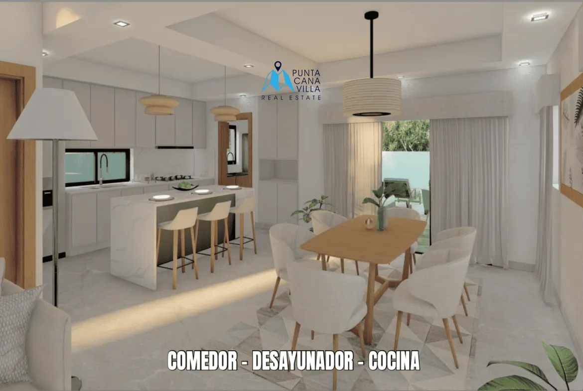 Villas DeRosa Three Bedroom Independent Villa For Sale In Bavaro ()
