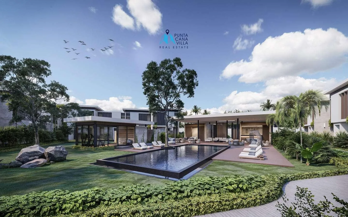 Cormont Villas de Lujo: Tres Dormitorios Villa En Venta En White Sands, Punta Cana