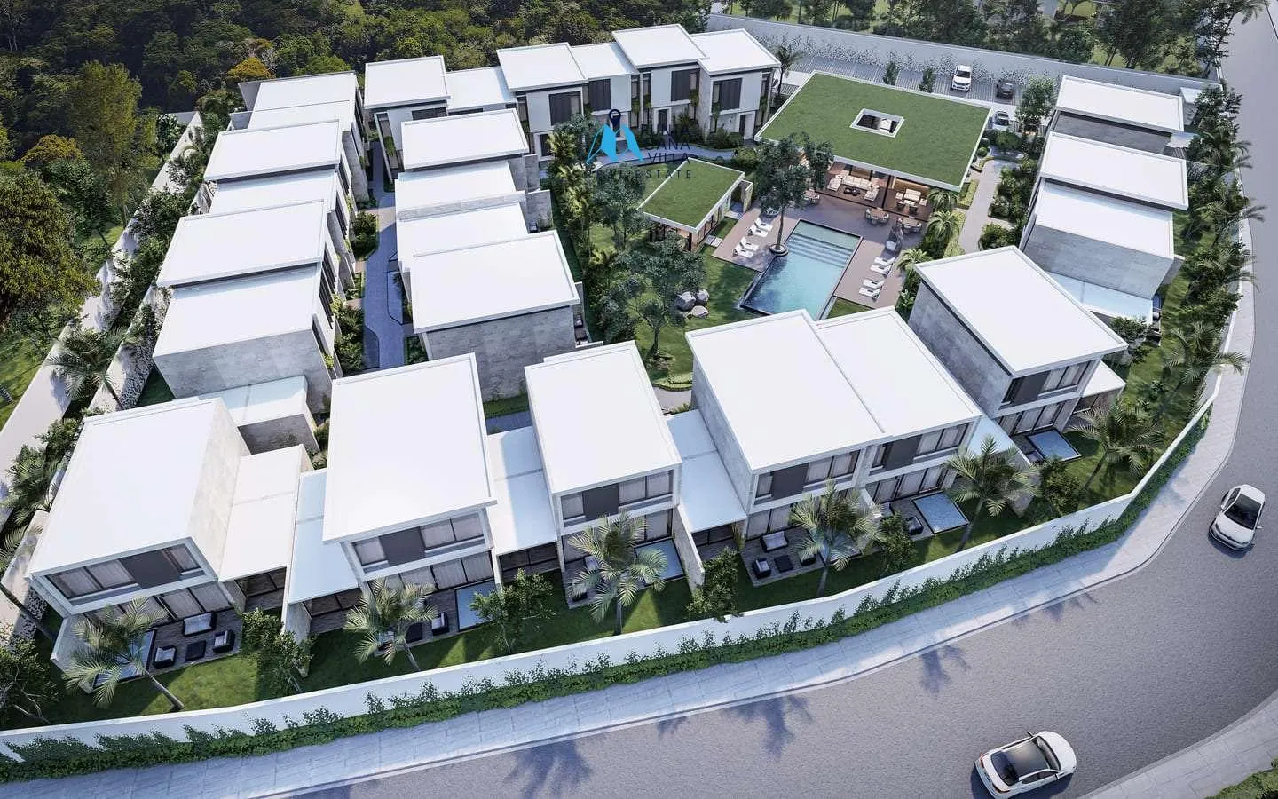 Cormont Villas de Lujo: Tres Dormitorios Villa En Venta En White Sands, Punta Cana