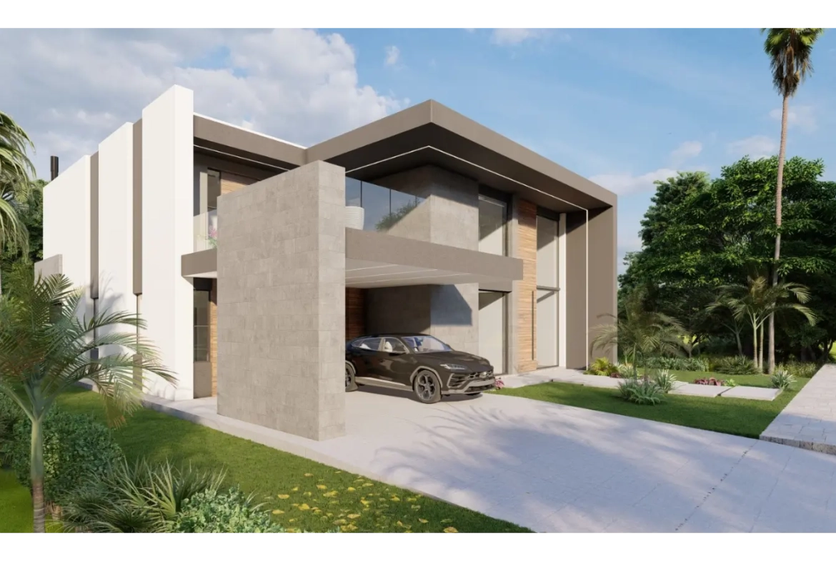 Villa Akira: Exquisita Villa de cuatro dormitorios en venta en Punta Cana Village con terraza