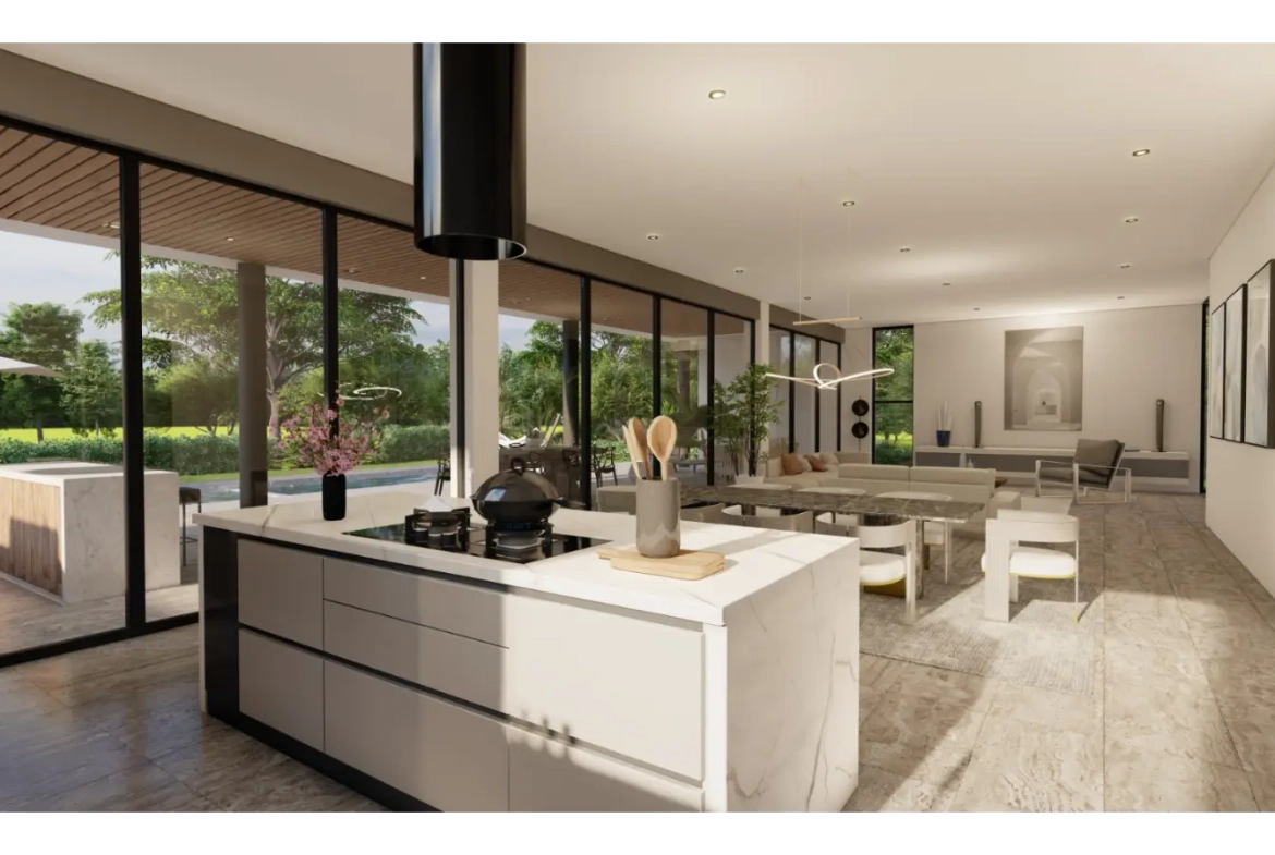 Villa Akira: Exquisita Villa de cuatro dormitorios en venta en Punta Cana Village con terraza