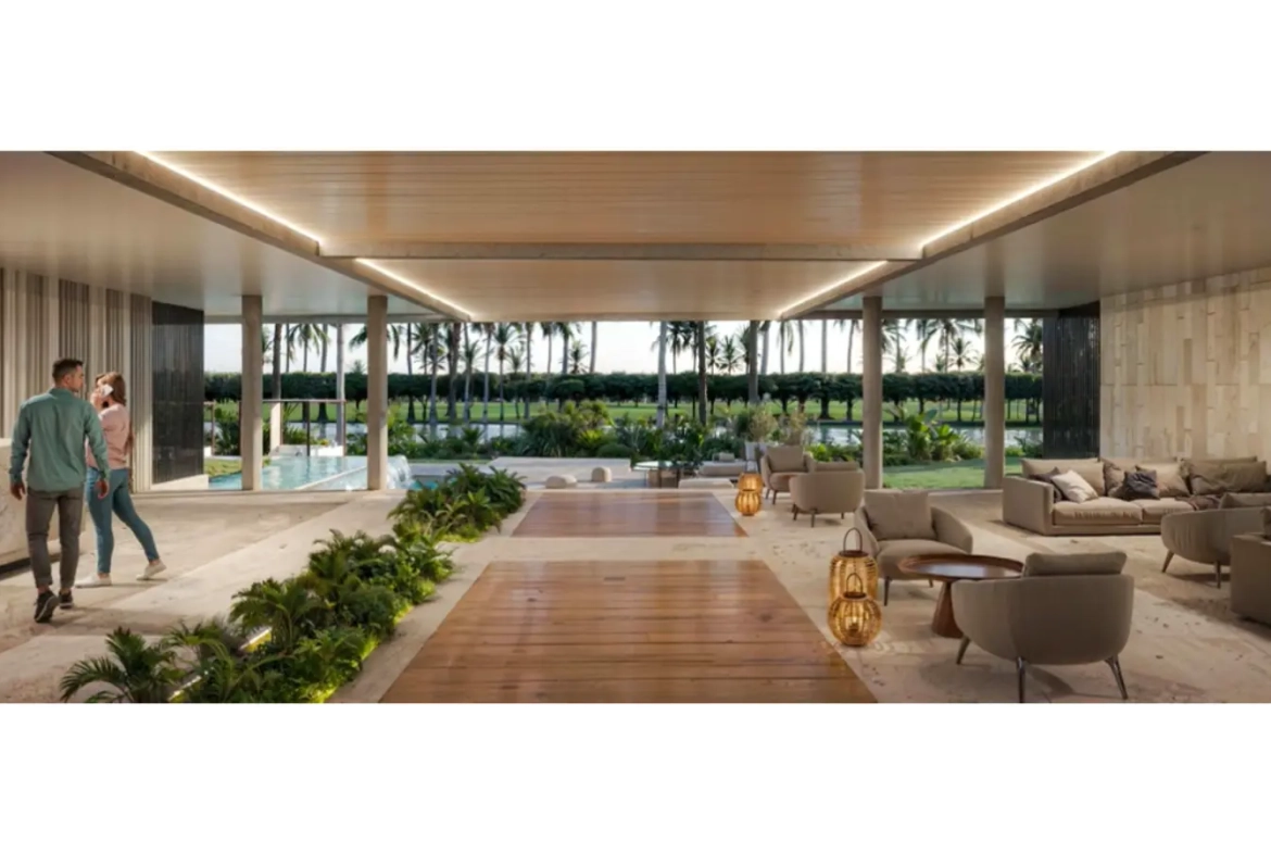 ID , One Bedroom Apartment Available at Reef and Golf Residences, Cap Cana with Rooftop ()