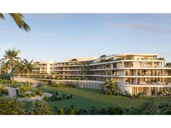 ID , One Bedroom Apartment for Sale at Reef and Golf Residences, Cap Cana with Garden view ()