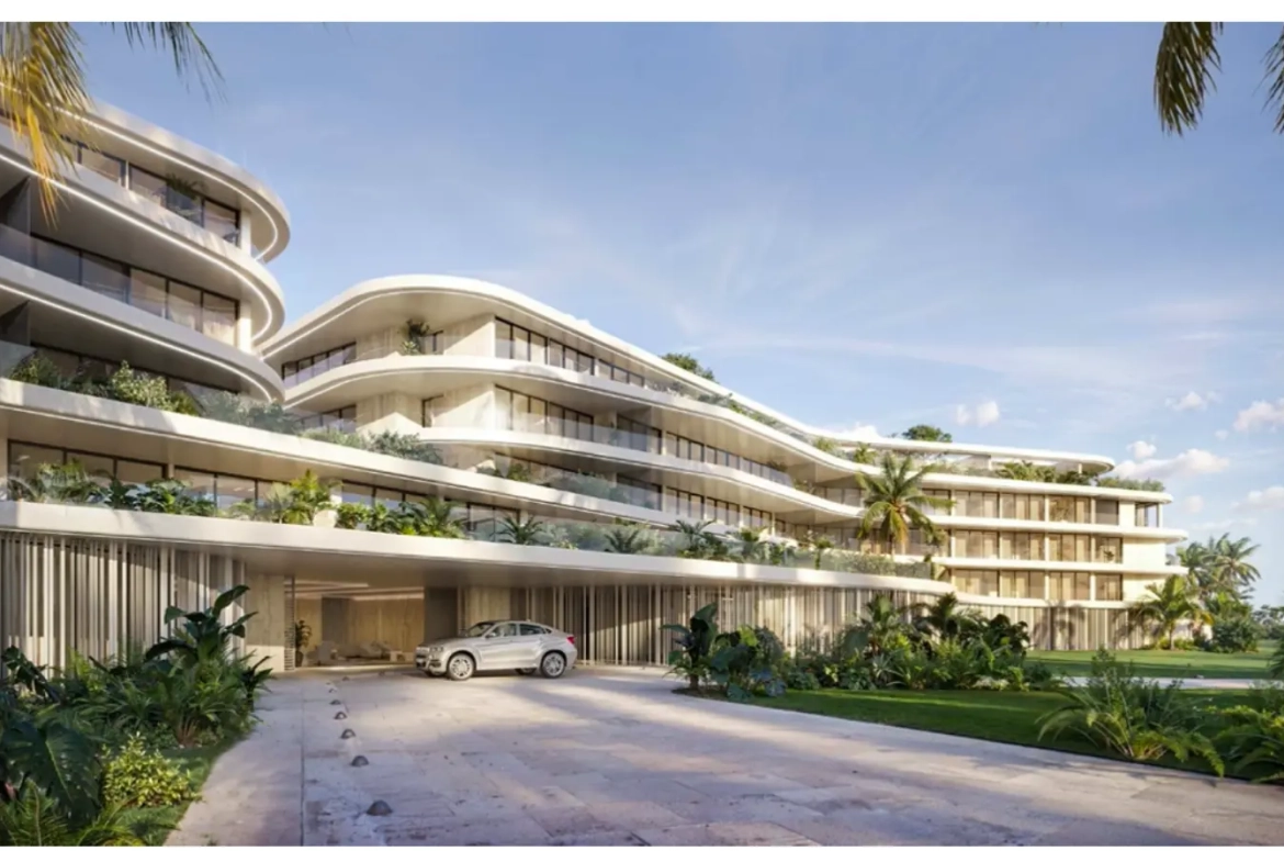 Reef and Golf Residences : Appartement d’une chambre à vendre à Cap Cana avec vue sur la piscine