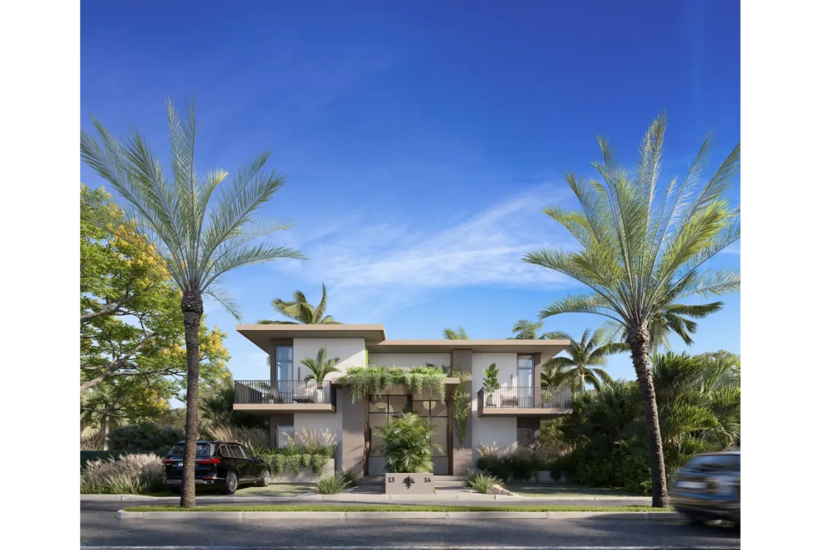 Tropicale en Vista Cana: Elegante Villa dúplex de tres habitaciones en venta en Punta Cana
