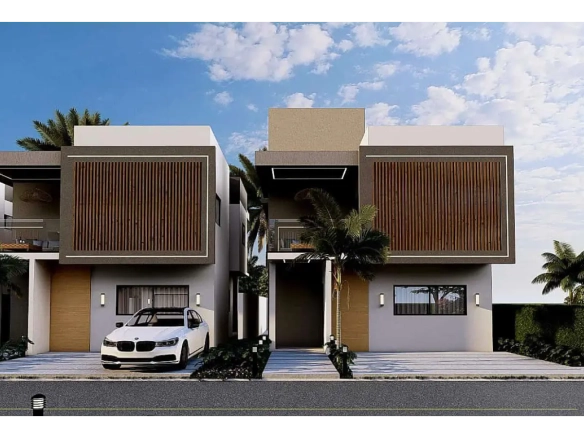 Atlantic Palm Residences: Villa de tres habitaciones en venta en White Sands, Punta Cana con balcón