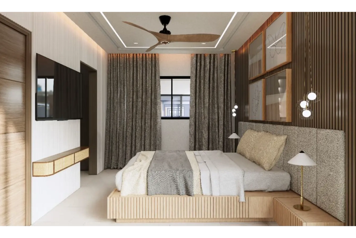 Atlantic Palm Residences: Villa de tres habitaciones en venta en White Sands, Punta Cana con balcón