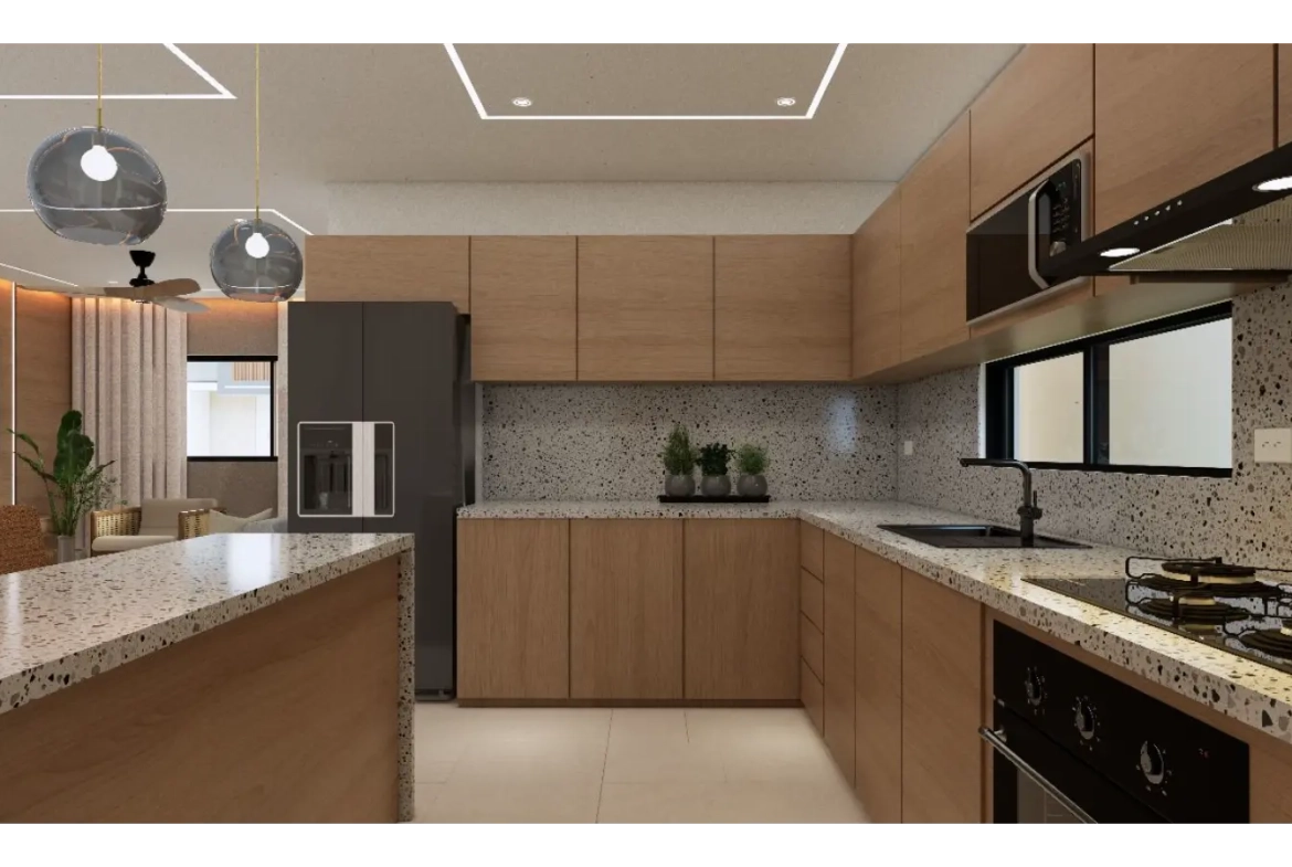 Atlantic Palm Residences: Villa de tres habitaciones en venta en White Sands, Punta Cana con balcón