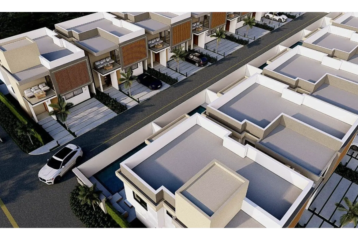 Atlantic Palm Residences: Villa de tres habitaciones en venta en White Sands, Punta Cana con balcón