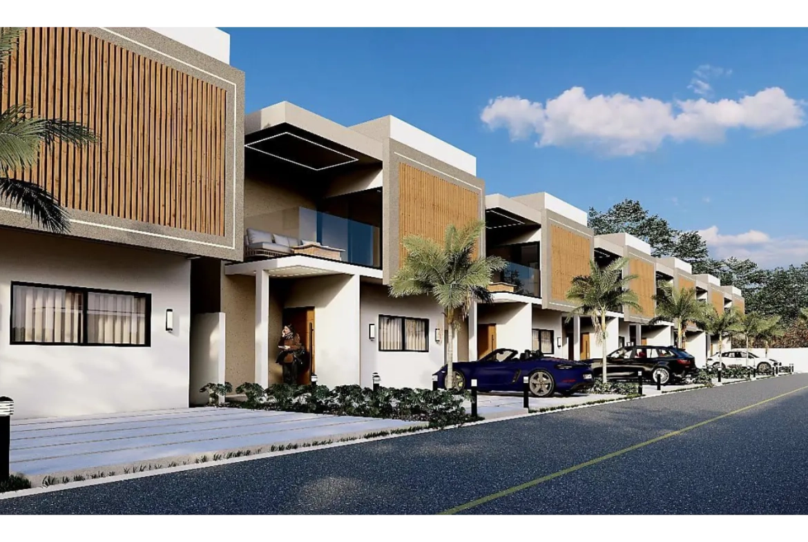 Atlantic Palm Residences: Villa de tres habitaciones en venta en White Sands, Punta Cana con balcón