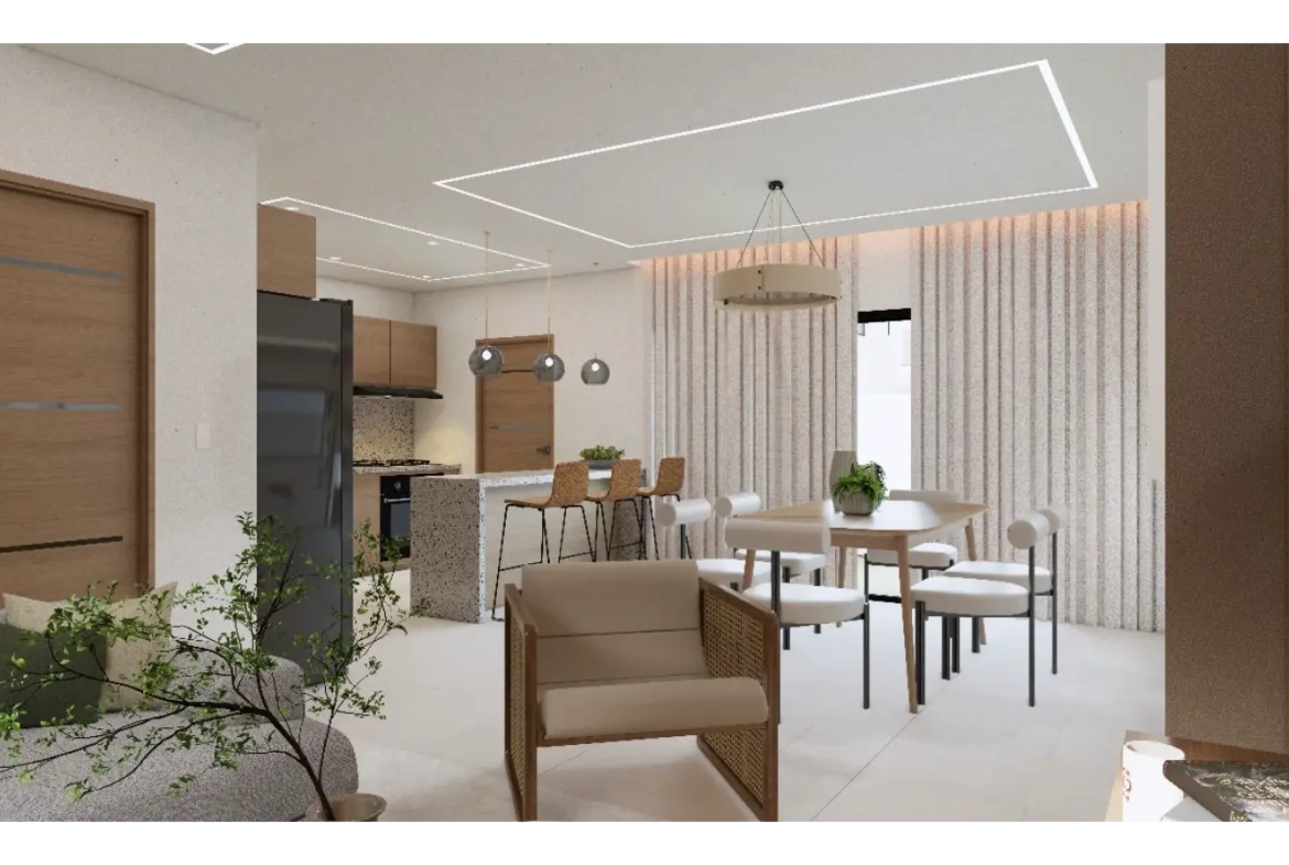 Atlantic Palm Residences: Villa de tres habitaciones en venta en White Sands, Punta Cana con balcón
