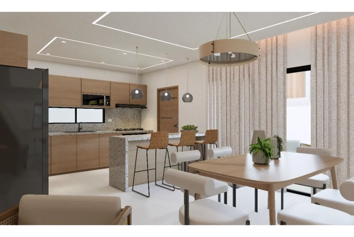 Atlantic Palm Residences: Villa de tres habitaciones en venta en White Sands, Punta Cana con balcón