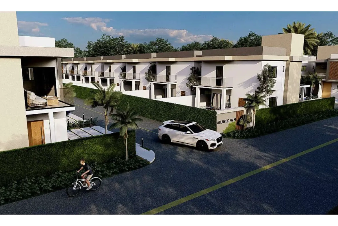 Atlantic Palm Residences: Villa de tres habitaciones en venta en White Sands, Punta Cana con balcón
