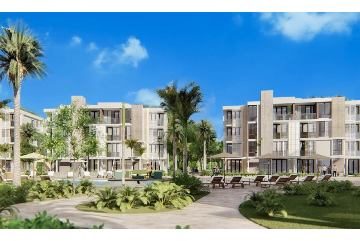 Résidences à Vista Cana : Appartement d’une chambre avec balcon à vendre à Punta Cana