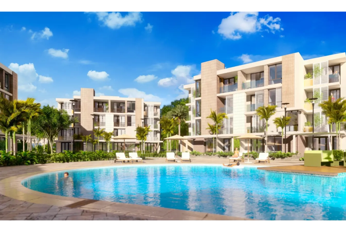Résidences à Vista Cana : Appartement de deux chambres à vendre à Punta Cana avec terrasse