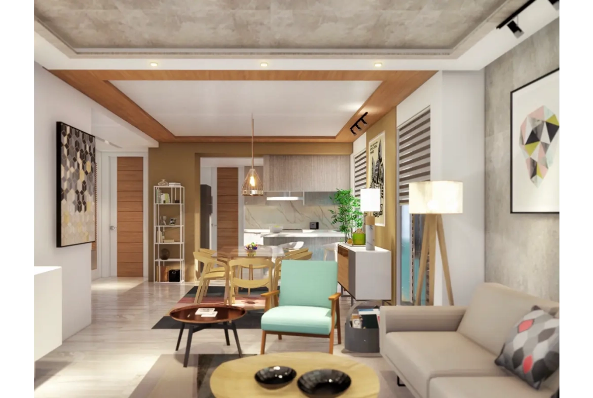 Résidences à Vista Cana : Appartement de deux chambres à vendre à Punta Cana avec terrasse