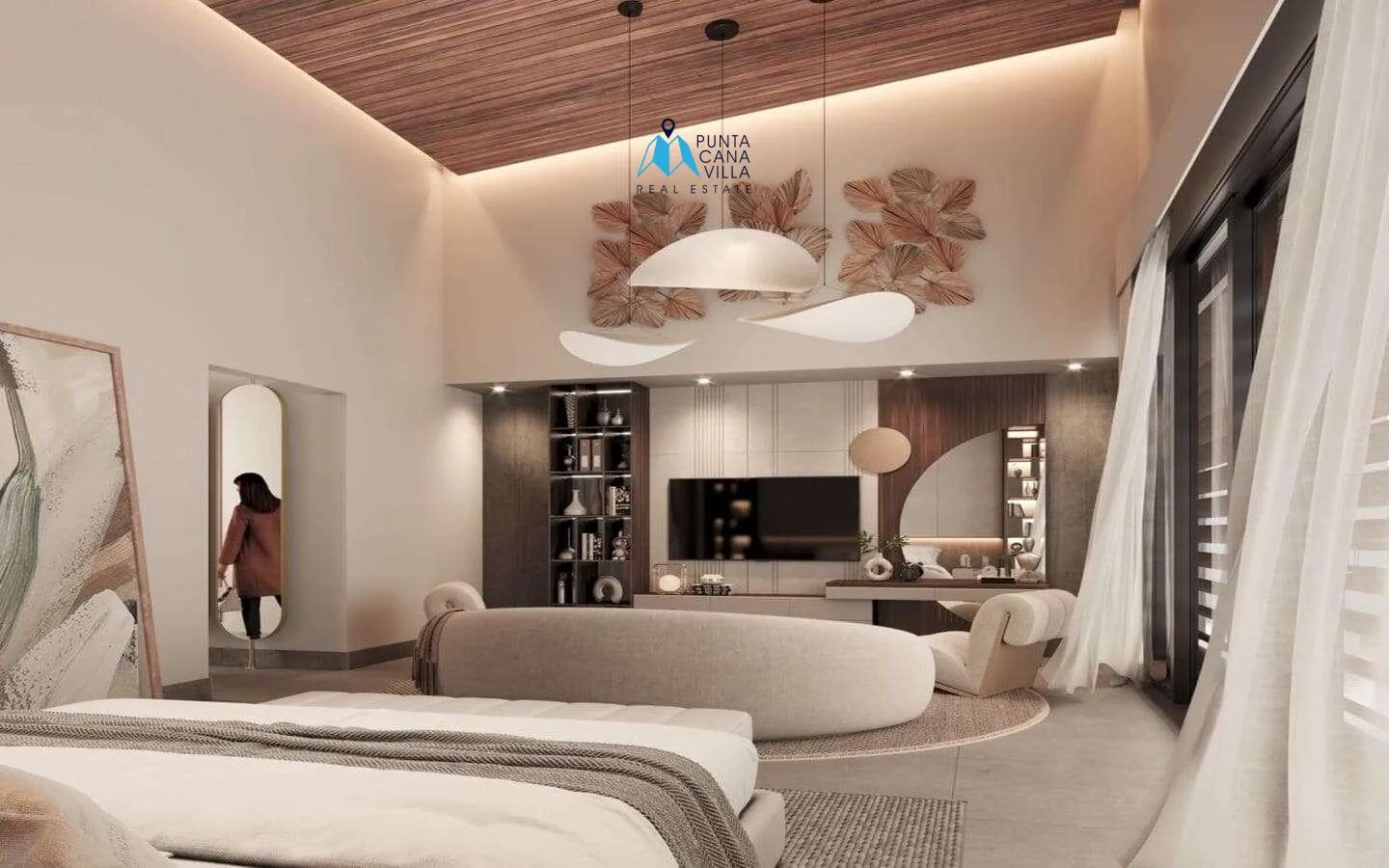 Residencias Caleton: Villa de Cinco Habitaciones En Venta En Cap Cana