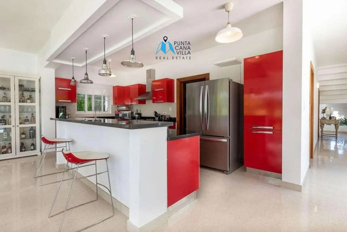 Cocotal Modern Five Bedroom Villa For Sale In Bavaro ()