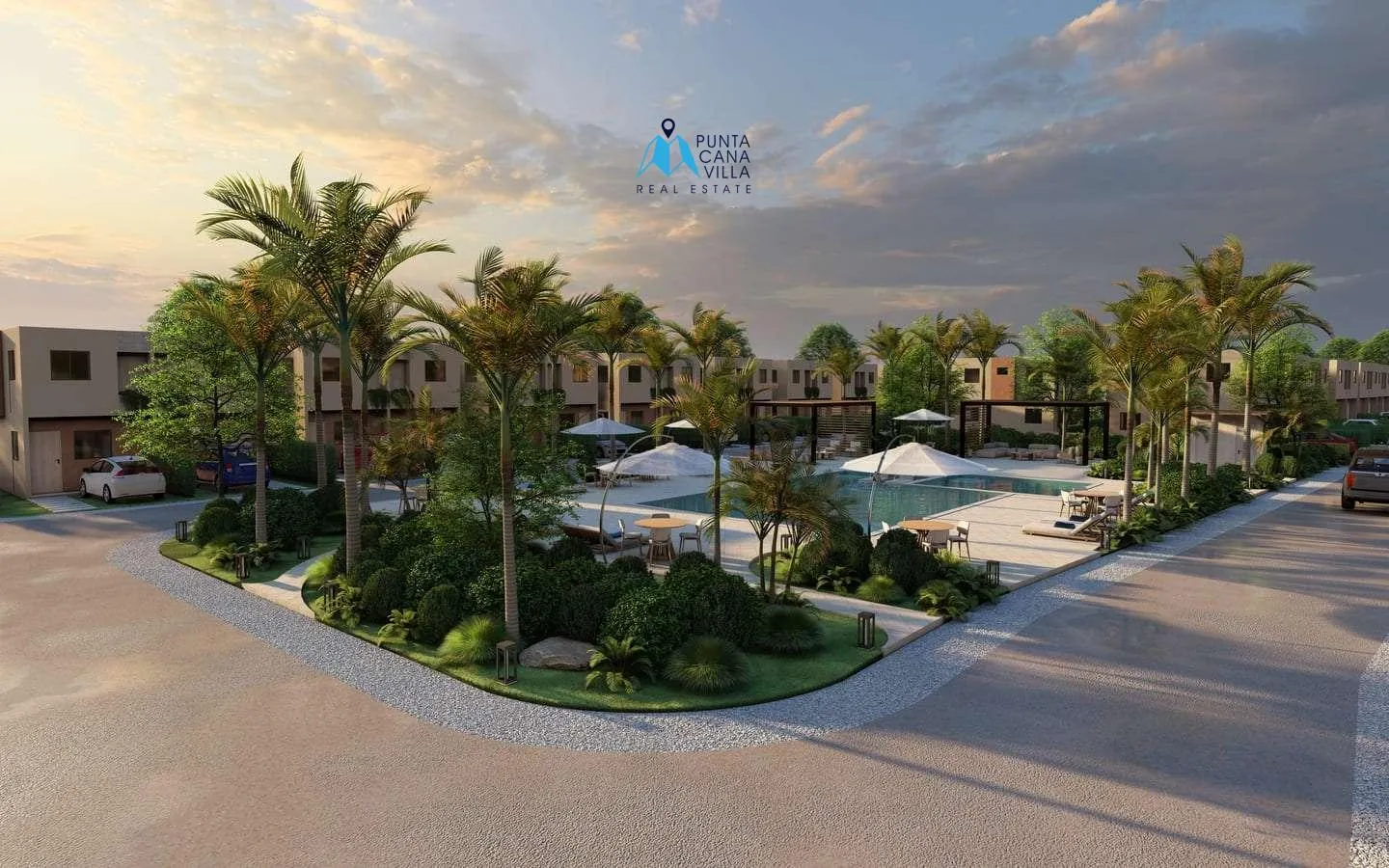 Residencias Solvamar Beach: Dos Habitaciones casa duplex En Venta En Macao, Punta Cana