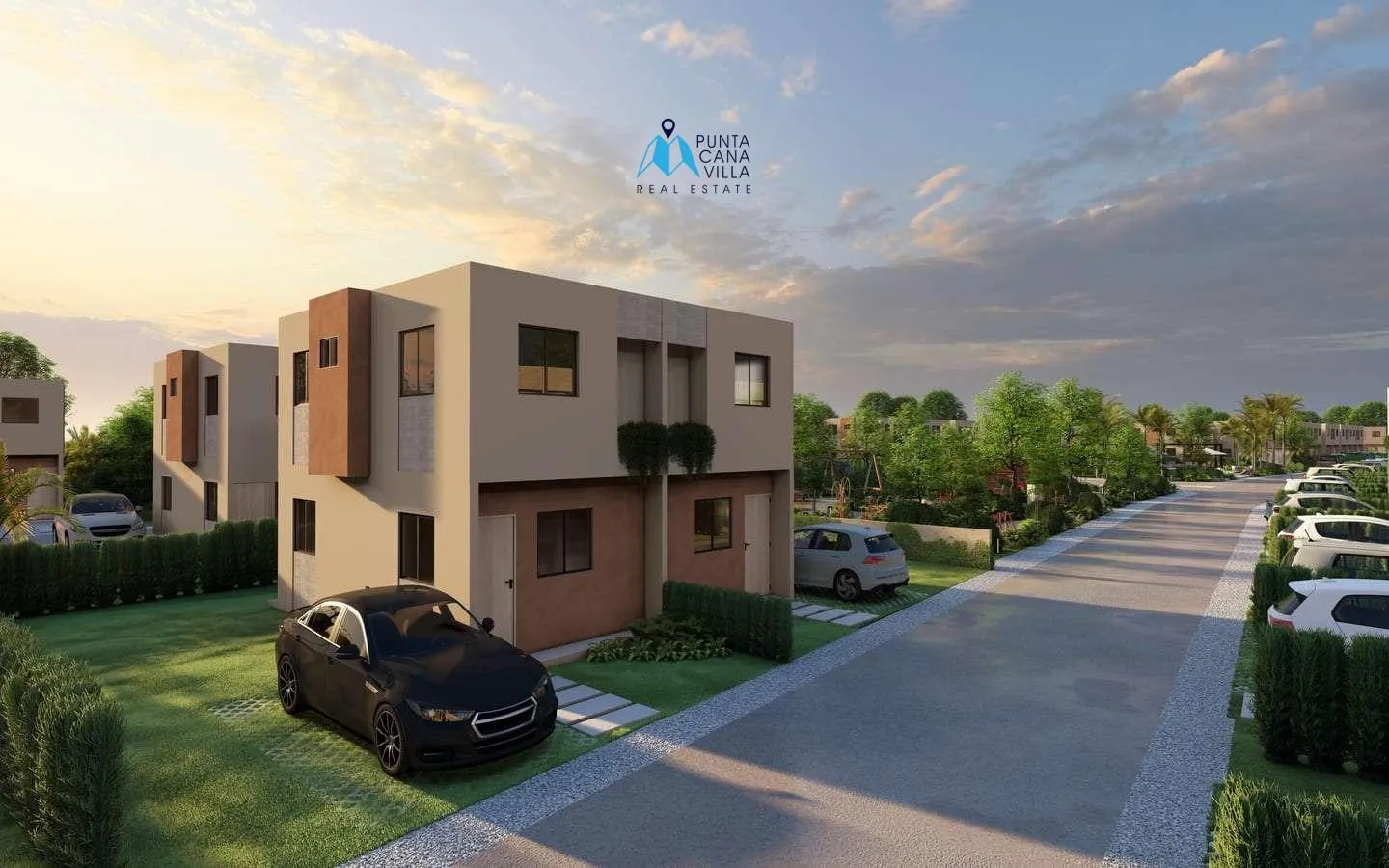 Residencias Solvamar Beach: Dos Habitaciones casa duplex En Venta En Macao, Punta Cana