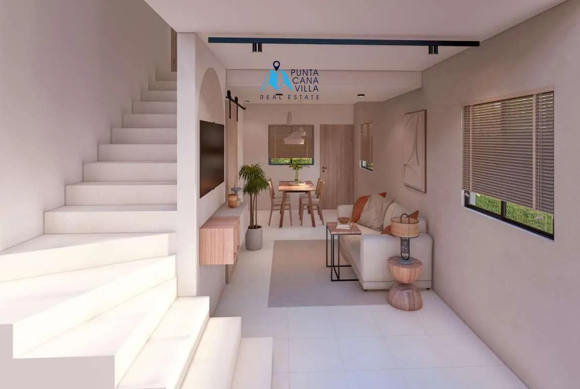Solvamar Beach Residences Two Bedroom Townhouse For Sale In Macao Punta Cana ()
