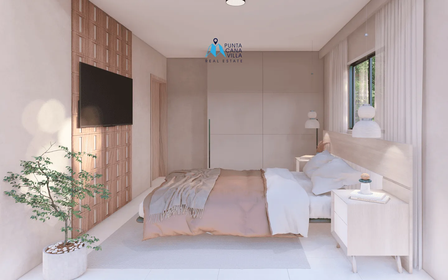 Residencias Solvamar Beach: Dos Habitaciones casa duplex En Venta En Macao, Punta Cana