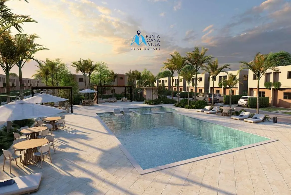 Solvamar Beach Residences Two Bedroom Townhouse For Sale In Macao Punta Cana ()