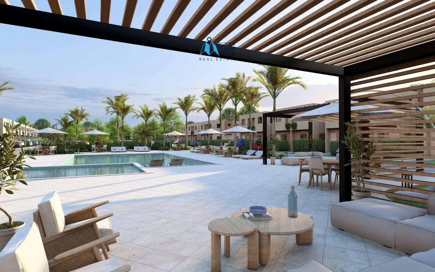 Residencias Solvamar Beach: Dos Habitaciones casa duplex En Venta En Macao, Punta Cana