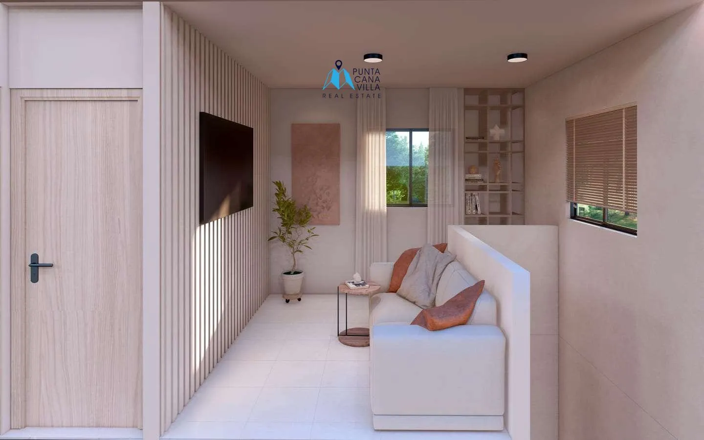 Solvamar Beach Residences – Moderna Casa de 2 Habitaciones con Estudio en Venta en Macao, Punta Cana